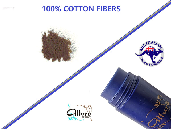 Why use cotton hair fibers over keratin