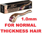 Derma Roller Hair Loss Regrowth 540 Real Titanium Needles Baldness Treatment - Allure For Beauty