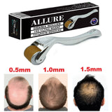 Derma Roller Hair Growth Promoter 192 Real Inserted Titanium Micro Needles Baldness Treatment Allure For Beauty
