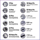 Needle Cartridges For Allure Derma Pen Electric Micro Needling 12/24/36/42 Tips Derma Roller - Allure For Beauty