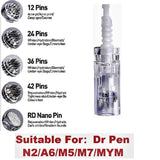 Derma Pen Needle Cartridges - Replacement Tips (12/24/36/42 Pin) - Allure For Beauty