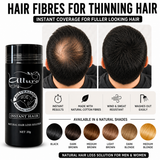 Hair Fibres for Thinning Hair Australia – Hair Building Fibres 28g – Instant Hair Loss Concealer for Men & Women (Cotton)