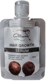Hair Growth Serum - 100% Natural Organic Treatment for Hair Loss - Allure For Beauty