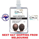 Derma Roller Hair Growth Serum 100% Natural Treatment Hair Loss Organic Oil - Allure For Beauty