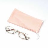 Magnifying Makeup Glasses Flip Down Folding Metal Frame Eyeglasses 1.50 - 4.00 Allure For Beauty