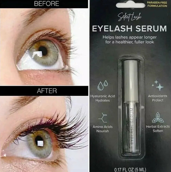 Eyelash Eyebrows Growth Rejuvenate Treatment Serum Select Lash
