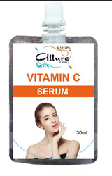 Anti - Aging Skincare Duo - 540 Needle Derma Roller (0.5mm) + Vitamin C Serum - Allure For Beauty