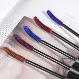 Coloured Mascara - Waterproof Curling Eyelash (Blue, Brown, Purple) - Allure For Beauty