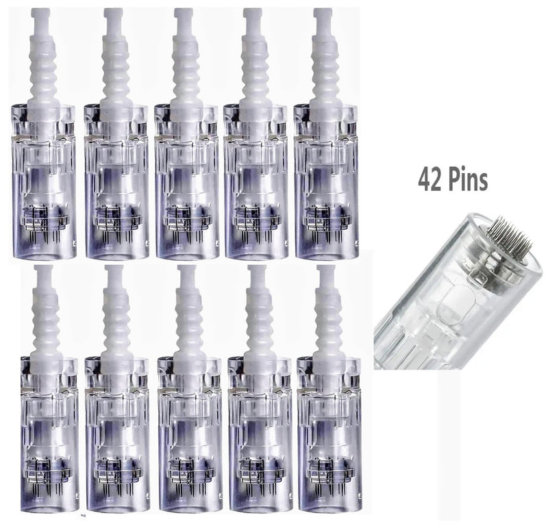 Needle Cartridges For Allure Derma Pen Electric Micro Needling 12/24/36/42 Tips Derma Roller