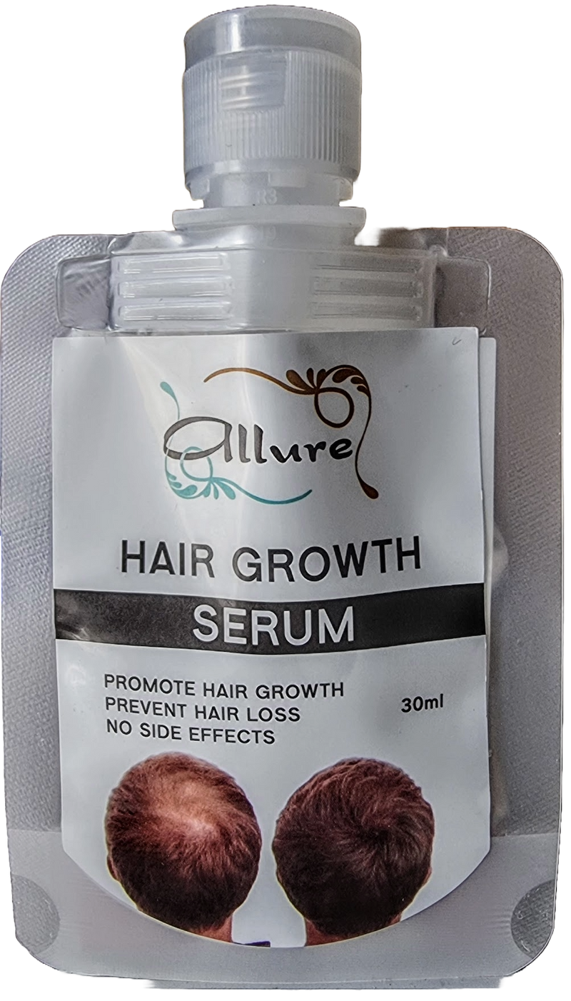 Derma Roller Hair Growth Serum 100% Natural Treatment Hair Loss Organic Oil