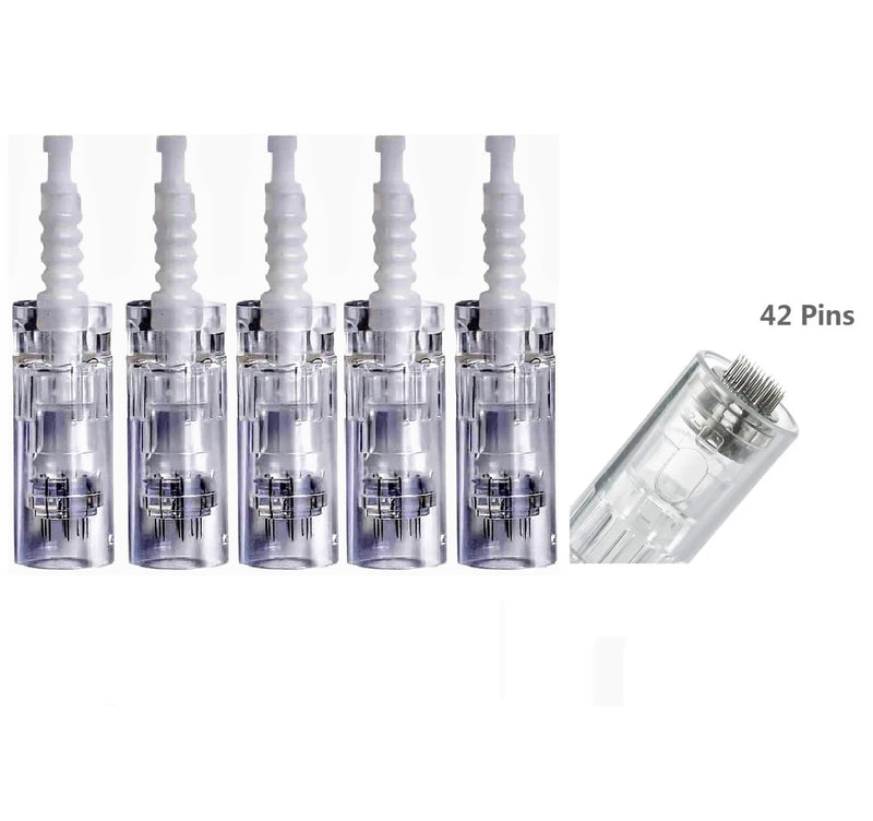 Needle Cartridges For Allure Derma Pen Electric Micro Needling 12/24/36/42 Tips Derma Roller