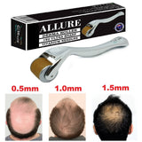 Derma Roller Hair Growth Promoter 192 Real Inserted Titanium Micro Needles Baldness Treatment - Allure For Beauty