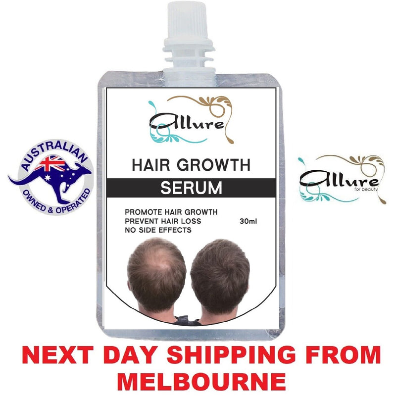 Derma Roller Hair Growth Serum 100% Natural Treatment Hair Loss Organic Oil