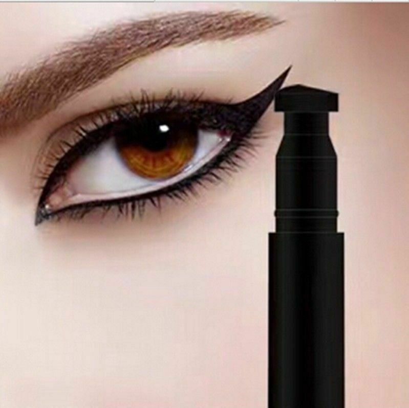 Double Head Liquid Eyeliner Wing Stamp Long Lasting Eye Makeup Thin/Thick Allure For Beauty
