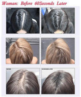 Hair Building Fibers 27g 100% Cotton Powder Shaker Bottle Black Brown Thickener Hair Loss Concealer