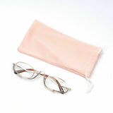 Magnifying Makeup Glasses Flip Down Folding Metal Frame Eyeglasses 1.50 - 4.00
