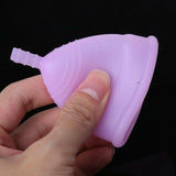 Reusable Menstrual Cup - Medical Grade Flexible Silicone - Allure For Beauty