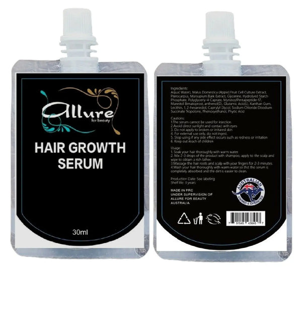 Derma Roller Hair Growth Serum 100% Natural Treatment Hair Loss Organic Oil
